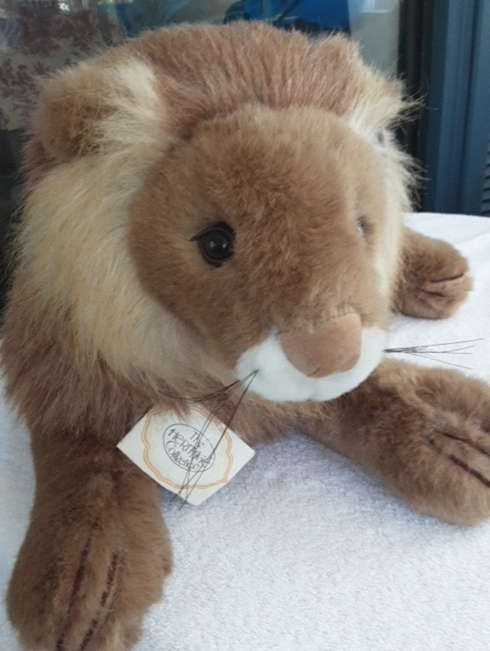 Brown Plush Lion Stuffed Animal